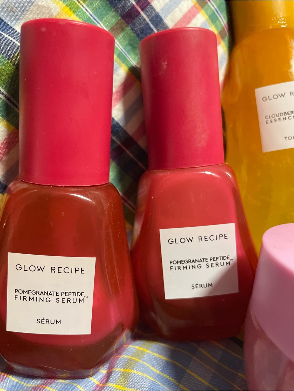 7 Glow Recipe watermelon toner plum Pomegranate Serum moisturizer face set - Picture 2 of 7